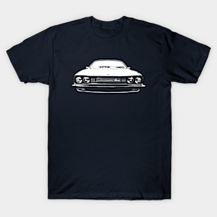 Austin Princess 1970s British classic car block white T-Shirt